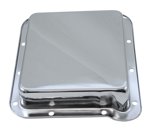 Oil pan chrome C4 A/T in the group Ford/Mercury / Ford Mustang 65-73 / Transmission/rear axle / Transmission oil pans & gaskets at VP Autoparts AB (C5ZZ-7A194-C)