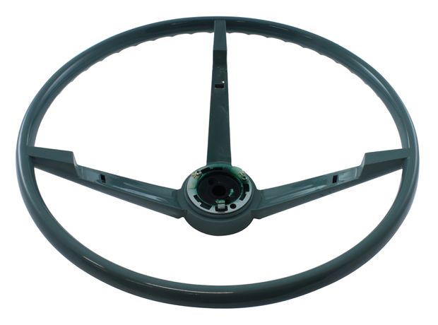Steering wheel 66 light blue std in the group Ford/Mercury / Ford Mustang 65-73 / Steering/suspension / Steering wheel column / Steering wheel Mustang 65-73 at VP Autoparts AB (C6ZZ-3600-LB)