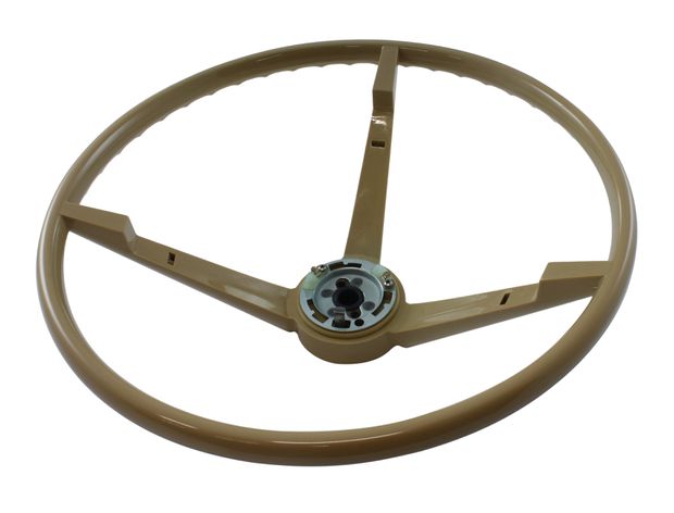 Steering wheel 66 Parchment in the group Ford/Mercury / Ford Mustang 65-73 / Steering/suspension / Steering wheel column / Steering wheel Mustang 65-73 at VP Autoparts AB (C6ZZ-3600-PR)