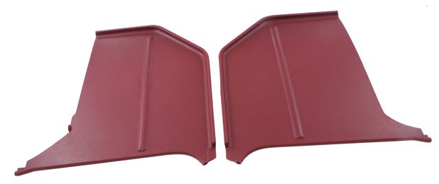 Kick panel CV 66 dark red in the group Ford/Mercury / Ford Mustang 65-73 / Interior / Interior panels / Kick panels CV Mustang 65-73 at VP Autoparts AB (C6ZZ-7602344-DR)