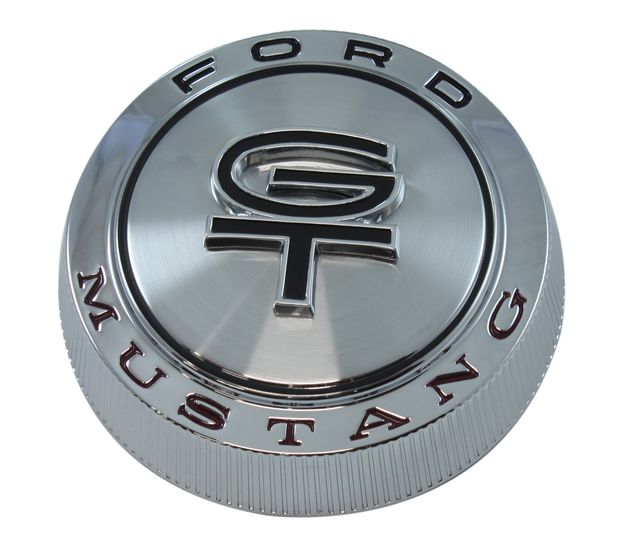 Gas cap 66 GT in the group Ford/Mercury / Ford Mustang 65-73 / Fuel system / Filler cap Mustang at VP Autoparts AB (C6ZZ-9030-A)