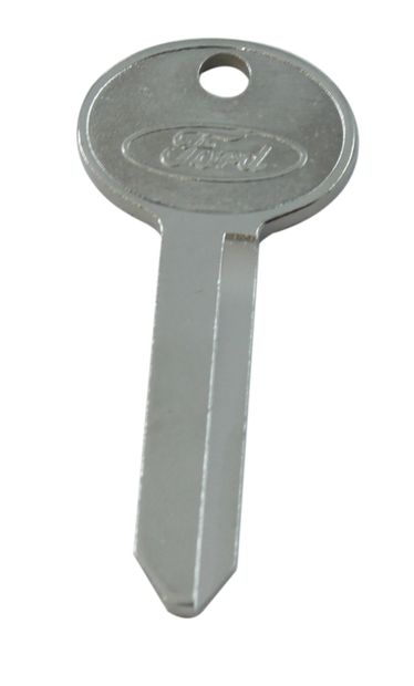Key Blank Ford 1965-88 in the group Ford/Mercury / Ford Mustang 65-73 / Body / Doors/components/glas / Door handles & locks at VP Autoparts AB (C7AZ-6243562-A)