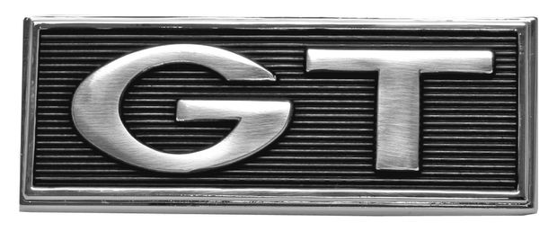 Emblem GT Fender 1968 in the group Ford/Mercury / Ford Mustang 65-73 / Body / Emblem / Emblem Mustang 67-68 at VP Autoparts AB (C7GY-16098-B)