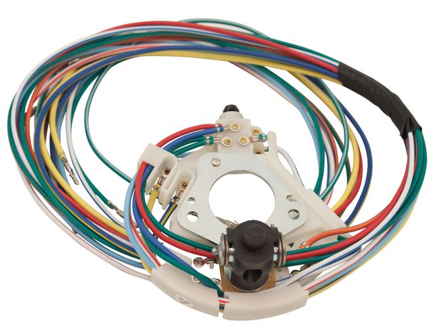 Turn signal switch w tilt 67 (USA) in the group Ford/Mercury / Ford Mustang 65-73 / Electrical components/lights / Instrument/relay / Relay/contacts Mustang 65-73 at VP Autoparts AB (C7ZZ-13341-E)