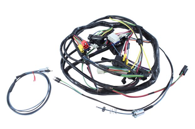 Main under dash harness 67 Mustang STD in the group Ford/Mercury / Ford Mustang 65-73 / Electrical components/lights / Wiring/wiring diagram / Main/dash harness Mustang 65-73 at VP Autoparts AB (C7ZZ-14401-STD)