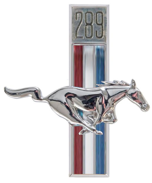 Emblem Skrm Pony 289 67-68 H i gruppen Ford/Mercury / Ford Mustang 65-73 / Karosseri / Emblem / Emblem Mustang 67-68 hos VP Autoparts AB (C7ZZ-16228-C)