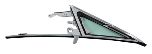 Vent window 1967 tinted with frame in the group Ford/Mercury / Ford Mustang 65-73 / Body / Doors/components/glas / Door glasses & frames Mustang 67-68 at VP Autoparts AB (C7ZZ-22205-T)