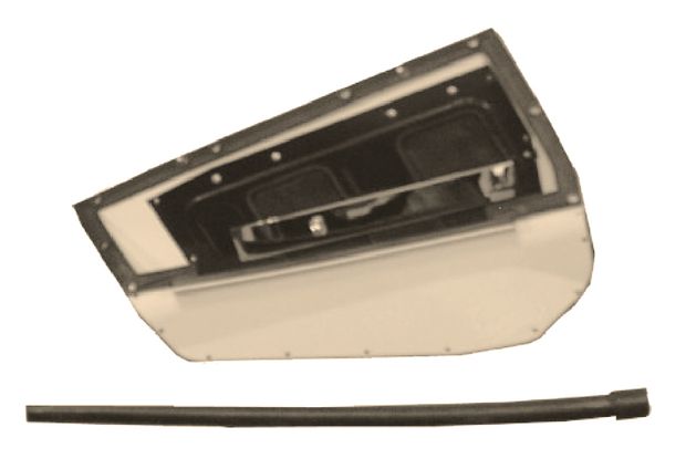 Quarter vent door 67-68 FB LH in the group Ford/Mercury / Ford Mustang 65-73 / Heater/air conditioning / Heating system / Heater, vent hoses at VP Autoparts AB (C7ZZ-278-LH)