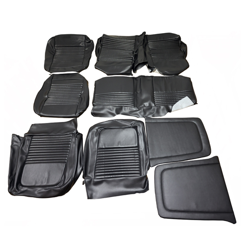 Kl�dsel Mustang 67 FB STD svart i gruppen Ford/Mercury / Ford Mustang 65-73 / Inredning / Kl�dsel fram/baks�te / Kl�dsel Mustang 67 hos VP Autoparts AB (C7ZZ-632900-BK)