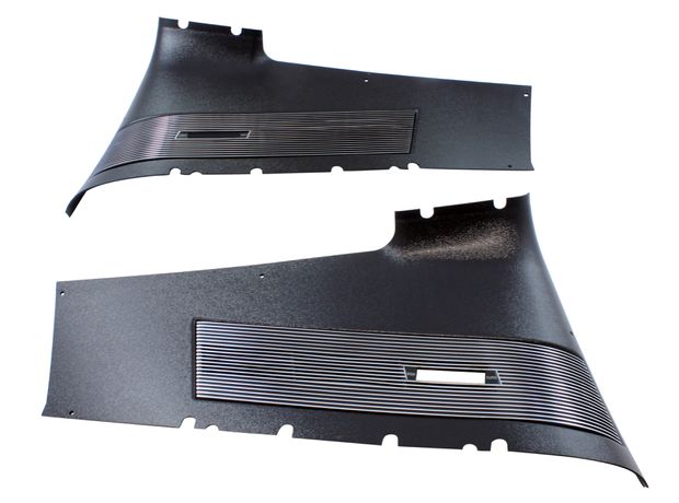 Interior Qtr trim upper/vent 67-68 FB in the group Ford/Mercury / Ford Mustang 65-73 / Interior / Interior panels / Panel kits Mustang Fastback 65-73 at VP Autoparts AB (C7ZZ-63310A06-7)
