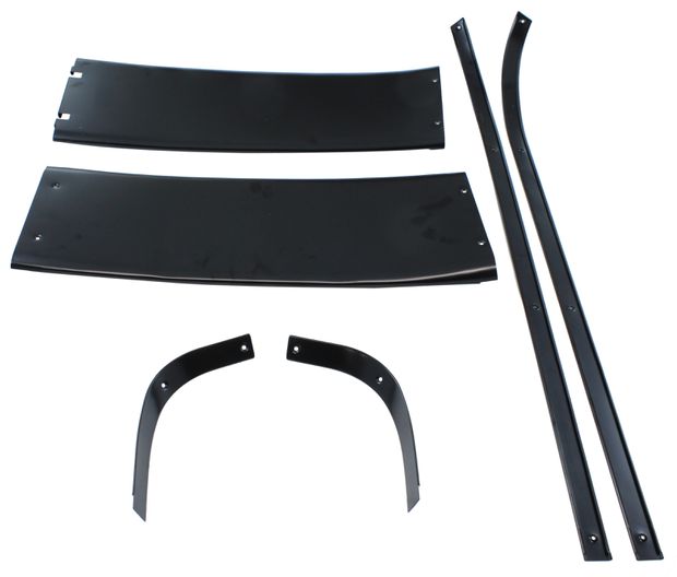 Interior roof molding/panel 67-68 FB set in the group Ford/Mercury / Ford Mustang 65-73 / Interior / Interior panels / Panel kits Mustang Fastback 65-73 at VP Autoparts AB (C7ZZ-6331144-SET)