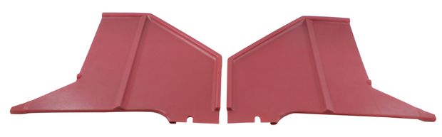 Kick panel CP/FB 67 dark red in the group Ford/Mercury / Ford Mustang 65-73 / Interior / Interior panels / Kick panels CP/FB Mustang 65-73 at VP Autoparts AB (C7ZZ-6502344-DR)