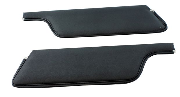Sun visor Mustang 67-68 CP/FB black in the group Ford/Mercury / Ford Mustang 65-73 / Interior / Sunvisor / Sun visors coupe/fastback at VP Autoparts AB (C7ZZ-6504104-BK)