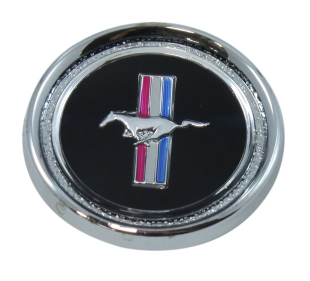 Emblem Dash top De Luxe 67-68 in the group Ford/Mercury / Ford Mustang 65-73 / Interior / Dash / Dash emblem at VP Autoparts AB (C7ZZ-65044A90-DL)