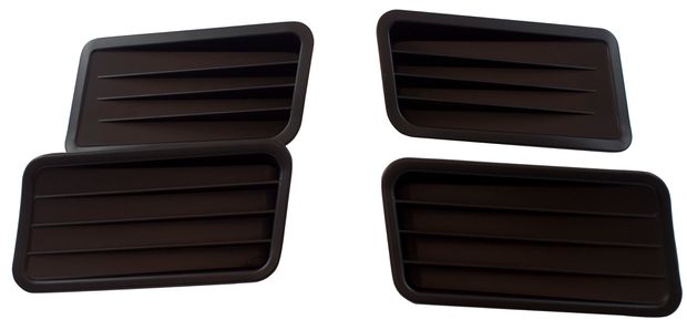 Quarter ornaments Mustang 67 (set 4) in the group Ford/Mercury / Ford Mustang 65-73 / Heater/air conditioning / Heating system / Heater, vent hoses at VP Autoparts AB (C7ZZ-65291A52-3)