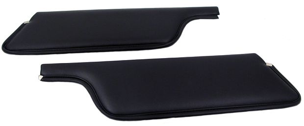 Sun visor Mustang 67-68 CV black in the group Ford/Mercury / Ford Mustang 65-73 / Interior / Sunvisor / Sun visors convertible at VP Autoparts AB (C7ZZ-7604104-BK)