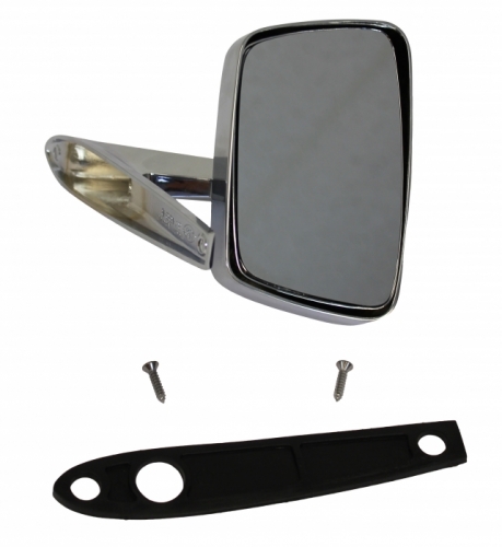 Door mirror 67-68 RH SHOW non-rem in the group Ford/Mercury / Ford Mustang 65-73 / Body / Rear view mirror / Door mirrors Mustang 65-73 at VP Autoparts AB (C8AZ-17696-AR)
