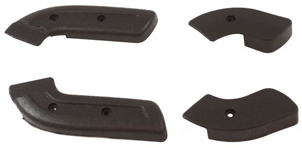 Seat hinge cover black 68-70 in the group Ford/Mercury / Ford Mustang 65-73 / Interior / Seats front / Seat trim at VP Autoparts AB (C8AZ-6561692-5)