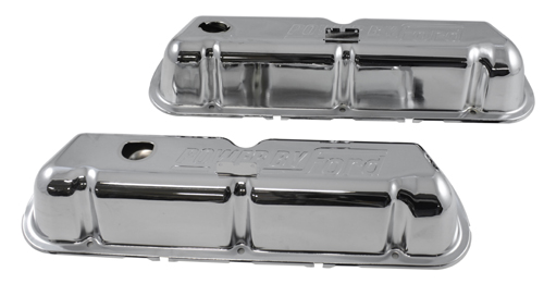 Valve cover Power by Ford chrome in the group Ford/Mercury / Engines Ford/Mercury / Ford 351W / Cylinder head Ford 351W at VP Autoparts AB (C8OZ-6A582-C)