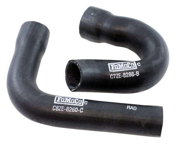 Radiator hose kit upper/lower Big Block in the group Ford/Mercury / Ford Mustang 65-73 / Cooling system / Cooling system Mustang 67-73 at VP Autoparts AB (C8ZE-8260-86-C)