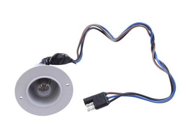 Lamp housing park. lights 67-68 RH/LH in the group Ford/Mercury / Ford Mustang 65-73 / Electrical components/lights / Lights / Park lamp Mustang 65-73 at VP Autoparts AB (C8ZZ-13200-R)