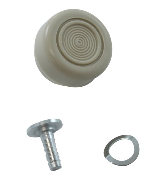 Knob window crank 68-72 white in the group Ford/Mercury / Ford Mustang 65-73 / Interior / Door interior components / Door handles & kits 68-73 at VP Autoparts AB (C8ZZ-6223352-D)