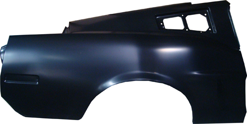 Quarter panel 68 FB RH, early version in the group Ford/Mercury / Ford Mustang 65-73 / Body / Quarter panel area / Quarter panels & patches Mustang 67-68 at VP Autoparts AB (C8ZZ-6327846-B)