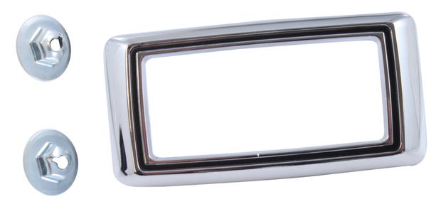 Tail light bezel Mustang  69 FRT/RR in the group Ford/Mercury / Ford Mustang 65-73 / Electrical components/lights / Lights / Marker/licence/hood Mustang 65-73 at VP Autoparts AB (C9AZ-15440)