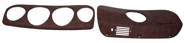 Dash panel walnut insert Mustang 69-70 in the group Ford/Mercury / Ford Mustang 65-73 / Interior / Dash / Dash trim/panels/inserts at VP Autoparts AB (C9ZZ-10838-WMIK)