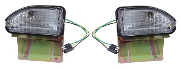Parking lamp assembly 69 RH in the group Ford/Mercury / Ford Mustang 65-73 / Electrical components/lights / Lights / Park lamp Mustang 65-73 at VP Autoparts AB (C9ZZ-13200-A)