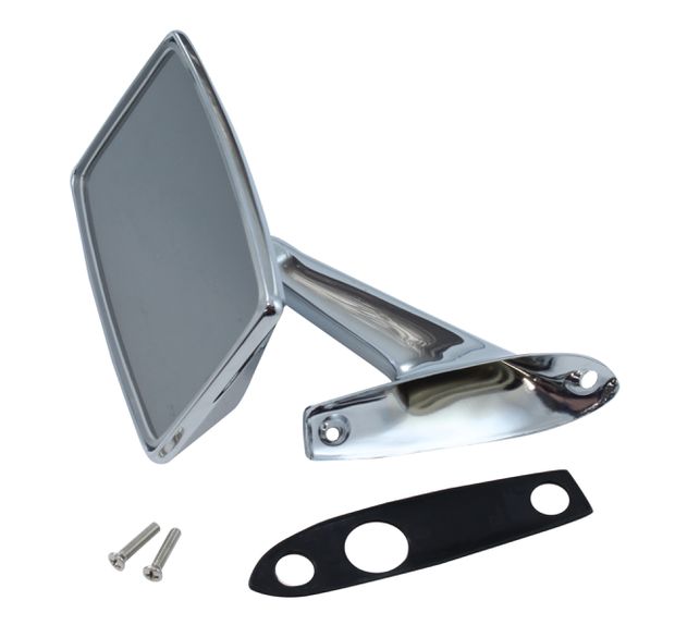 Rear view mirror Door 69-70 std LH in the group Ford/Mercury / Ford Mustang 65-73 / Body / Rear view mirror / Door mirrors Mustang 65-73 at VP Autoparts AB (C9ZZ-17682-D)