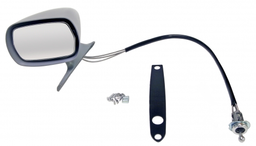 Rear View Mirror Door 69 Race LH remote in the group Ford/Mercury / Ford Mustang 65-73 / Body / Rear view mirror / Door mirrors Mustang 65-73 at VP Autoparts AB (C9ZZ-17696-C)