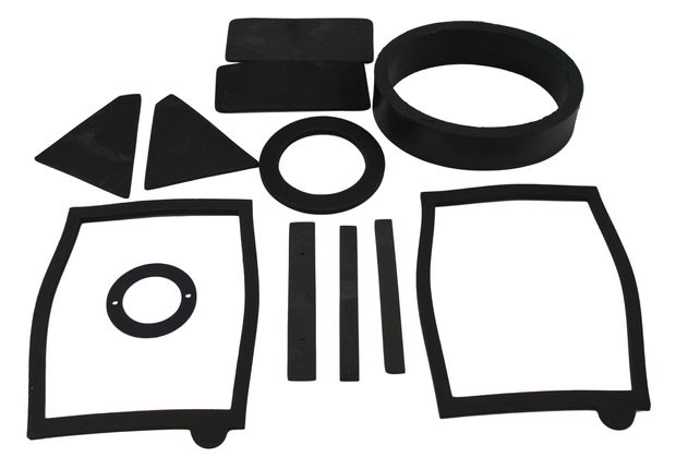Gasket kit Heater unit 69-70 without AC in the group Ford/Mercury / Ford Mustang 65-73 / Heater/air conditioning / Heating system / Heating Mustang 65-73 at VP Autoparts AB (C9ZZ-18500-B)