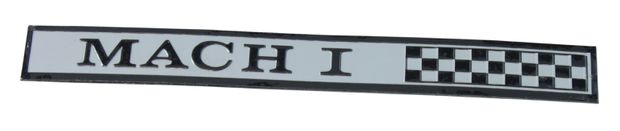 Emblem Dash top Mach 1 69-70 in the group Ford/Mercury / Ford Mustang 65-73 / Interior / Dash / Dash emblem at VP Autoparts AB (C9ZZ-6304460-A)