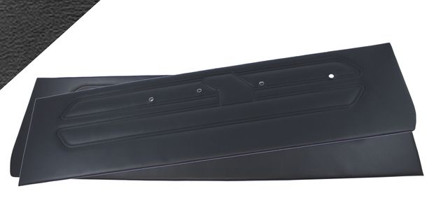 Door panel 69 standard black in the group Ford/Mercury / Ford Mustang 65-73 / Interior / Door panels / Door panels Mustang 69 at VP Autoparts AB (C9ZZ-6523942-BK)
