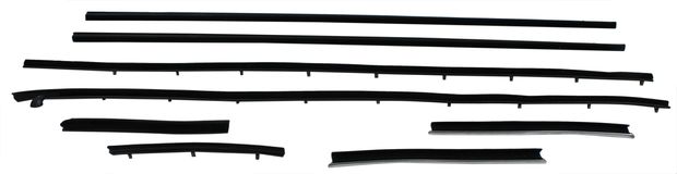 Beltline kit 69-70 CV in the group Ford/Mercury / Ford Mustang 65-73 / Body / Rubber/weather stripping / Weatherstrip & channels Mustang 69-70 at VP Autoparts AB (C9ZZ-7621458)