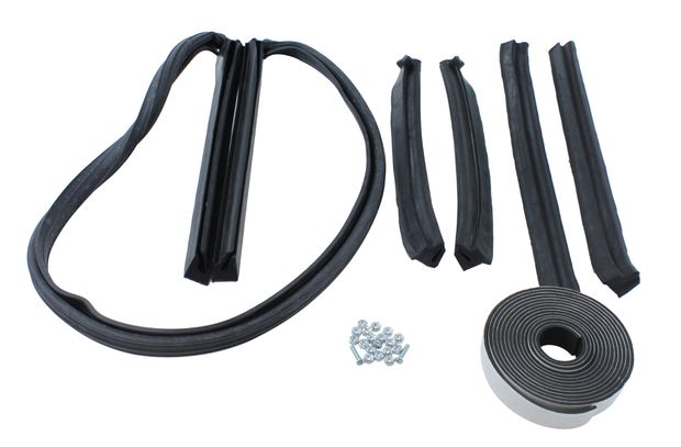 Rubber seal kit Top CV 69-70 in the group Ford/Mercury / Ford Mustang 65-73 / Body / Rubber/weather stripping / Weatherstrip convertible Mustang 65-73 at VP Autoparts AB (C9ZZ-7653986)
