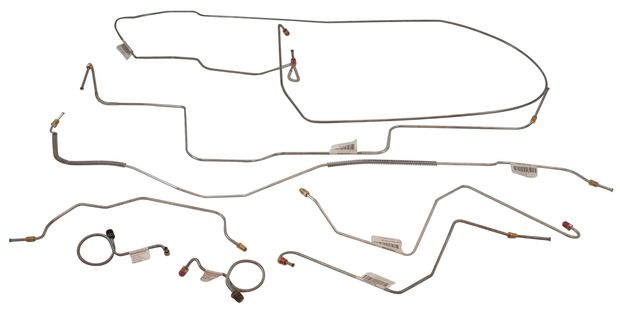 Brake line kit Must.68-69 Drum V8 8