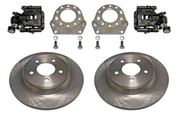 Cobra Disc Brake Kit Rear Ford small B in the group Ford/Mercury / Ford Mustang 65-73 / Brake system / Wheel brakes rear / Rear wheel brake Mustang 65-73 at VP Autoparts AB (CUR-CE-6011CM)