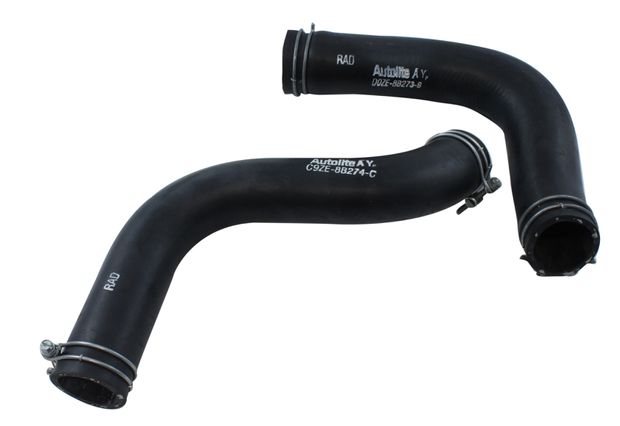 Radiator hoses upper/lower 70 351 C in the group Ford/Mercury / Ford Mustang 65-73 / Cooling system / Cooling system Mustang 67-73 at VP Autoparts AB (D0ZE-8B273-4-C)