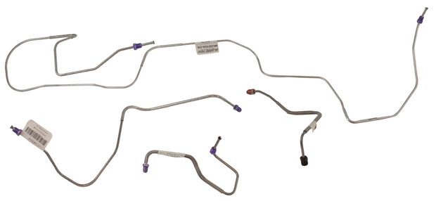 Front line brake kit Mustang 70 power di in the group Ford/Mercury / Ford Mustang 65-73 / Brake system / Brake lines / Brake line Mustang 70-73 at VP Autoparts AB (D0ZZ-2263-64-B)