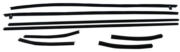 Beltline kit 70 CP in the group Ford/Mercury / Ford Mustang 65-73 / Body / Rubber/weather stripping / Weatherstrip & channels Mustang 69-70 at VP Autoparts AB (D0ZZ-6521458)