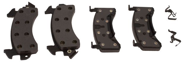 Brake pads rear for kits GM/Ford in the group General Motors / Other GM / Brake system other GM at VP Autoparts AB (D154)