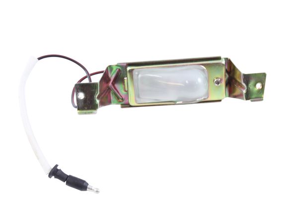 License Light 71-73 in the group Ford/Mercury / Ford Mustang 65-73 / Electrical components/lights / Lights / Marker/licence/hood Mustang 65-73 at VP Autoparts AB (D1ZZ-13550-A)
