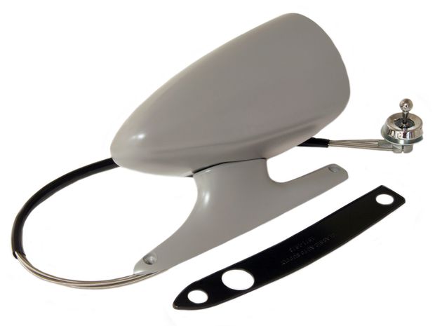 Rear view mirror Door 71-73 race LH in the group Ford/Mercury / Ford Mustang 65-73 / Body / Rear view mirror / Door mirrors Mustang 65-73 at VP Autoparts AB (D1ZZ-17696-L)
