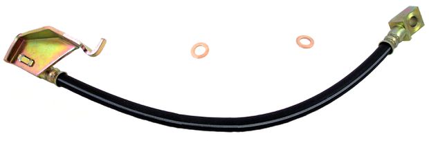 Brake hose 71-73 LHF with disc in the group Ford/Mercury / Mercury Cougar 67-73 / Brake system / Wheel brakes front / Front brake disc Cougar at VP Autoparts AB (D1ZZ-2078-D)