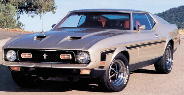 Stripe kit body sides 71-73 Mach 1 black in the group Ford/Mercury / Ford Mustang 65-73 / Stripe kits/decals / Stripe kits at VP Autoparts AB (D1ZZ-6320000-A)