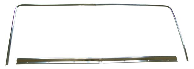Trim molding Rear screen 71-73 FB in the group Ford/Mercury / Ford Mustang 65-73 / Body / Mouldings / Trim Mouldings Mustang 71-73 at VP Autoparts AB (D1ZZ-6342404)