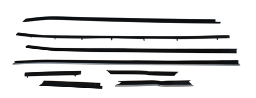 Beltline kit 71-73 CP Grand in the group Ford/Mercury / Ford Mustang 65-73 / Body / Rubber/weather stripping / Weatherstrip & channels Mustang 71-73 at VP Autoparts AB (D1ZZ-6521458G)