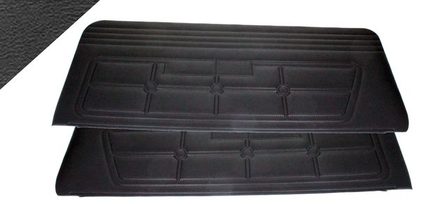 Door panel Standard 71-73 black in the group Ford/Mercury / Ford Mustang 65-73 / Interior / Door panels / Door panels Mustang 71-73 at VP Autoparts AB (D1ZZ-6523942-BK)